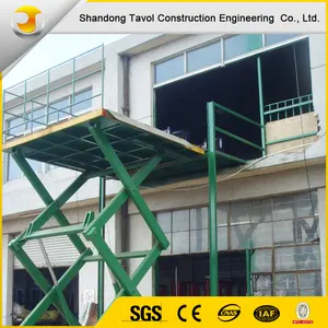 3 T Văn Phòng Phẩm Kéo Thủy Lực Nâng với CE Hàng Hóa Kho Scissor Lift