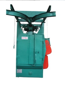 Q série Jiangmen Chine Crochet type <span class=keywords><strong>shoting</strong></span> dynamitage machine grenaillage coulée équipement de nettoyage de surface - Product Image 1