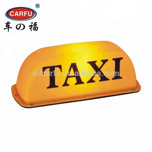 Taxi cab 屋上広告看板タクシー led トップライトボックス