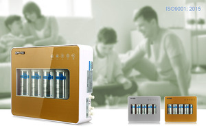 Système de purification d'<span class=keywords><strong>eau</strong></span> <span class=keywords><strong>minérale</strong></span> <span class=keywords><strong>alcaline</strong></span>, 1 boîte, bleu marine - Product Image 5