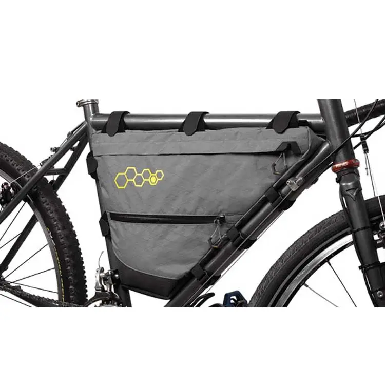 bicycle frame mounted pack mountain cycling bag waterproof bicycle front tube frame bike bag