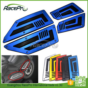 Almohadilla de goma de aluminio del jinete de la motocicleta - Product Image 1