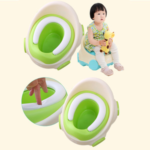 Venta caliente especial verde rosa <span class=keywords><strong>café</strong></span> azul recién nacido del bebé artículos orinal de plástico - Product Image 6