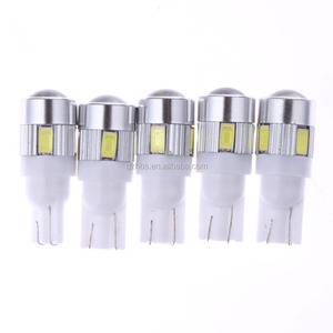 Siêu Sáng Bóng Đèn Tự Động Dẫn Chiếu Sáng W5W T10 5630 6SMD Với Ống Kính Xe Đèn LED Làm Việc Ánh Sáng Sáng T10 LED - Product Image 5