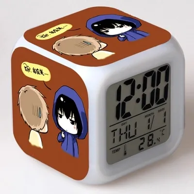 Cheap Price Square Shape LED Kids Digital Alarm Clock