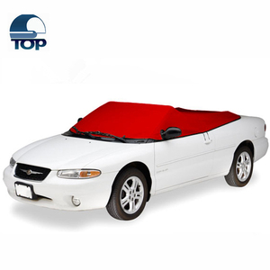 Chine intérieure logo design convertible couverture jaune <span class=keywords><strong>Tous</strong></span> Les Temps taffetas Automobile tailormade voiture couvre - Product Image 5