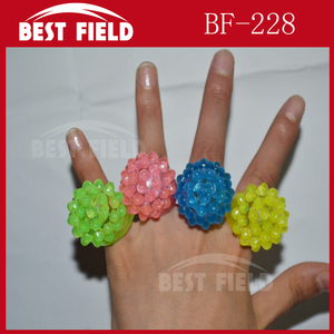 Mềm nhấp nháy <span class=keywords><strong>LED</strong></span> bumpyjelly vòng với TPR Chất liệu cho Giáng sinh Đảng trang trí nội thất Nguồn cung cấp - Product Image 6