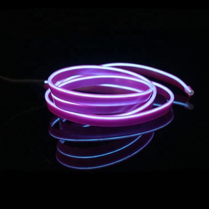 Bande lumineuse fluo Flexible et Led, luminaire décoratif d'intérieur, idéal pour un tableau de bord, 12V - Product Image 5