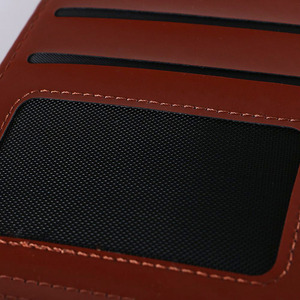 Negocios pu <span class=keywords><strong>Cartera</strong></span> de cuero con soporte de la <span class=keywords><strong>placa</strong></span> al por mayor Conferencia archivo - Product Image 3