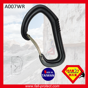 <b>Light</b> Robust Fast Delivery 25KN <b>Wire</b> Gate Aluminum Carabiner - Product Image 4