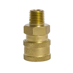 High pressure 1/2'' quick connect coupler male socket