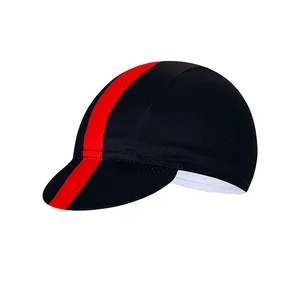 Bán Buôn 100% Polyester Nhanh Khô Đi Xe Đạp Mùa Hè Bike Hat Tùy Chỉnh Sport Cycling Cap