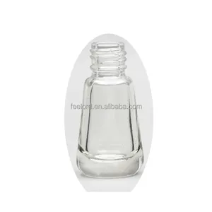 5毫升迷你透明玻璃锥形瓶FD0007批发廉价化妆瓶来样定做指甲油瓶