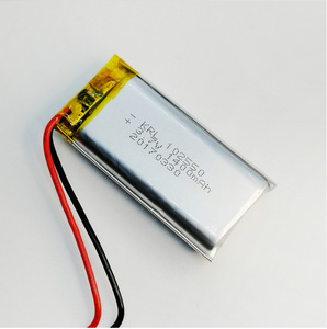 <span class=keywords><strong>3</strong></span>,7 V 1400 mAh lipo batería de polímero de litio batería 102550 - Product Image 1
