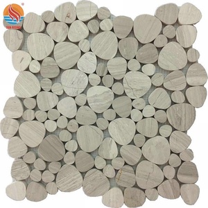 Pietra di marmo Della Bolla Rotonda Mosaico <span class=keywords><strong>Cucina</strong></span> Backsplash <span class=keywords><strong>Pannelli</strong></span> - Product Image 3