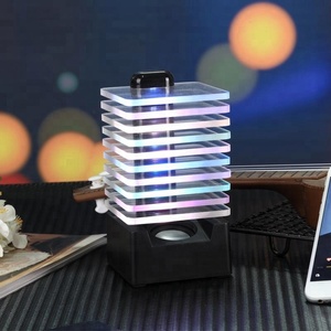 Altavoz inalámbrico con Bluetooth, dispositivo de sonido de graves potentes, de alta calidad, lámpara rítmica, 2018 - Product Image 5