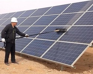 Mesin Robot pembersih Panel surya panjang 7.2 <span class=keywords><strong>M</strong></span>, sikat pembersih berputar dengan lebih sedikit sistem pembersih Panel Premium air - Product Image 5