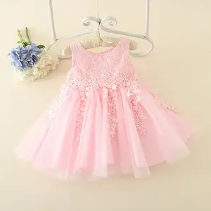 2017 bebek kız parti elbise çocuk tasarımları frocks prenses taç kız tutu kabarık elbise