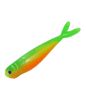 WZ SS-R 5 "di vendita calda artificiale morbido esca di pesce con coda a forma di v di vendita calda a mano esca morbida - Product Image 2