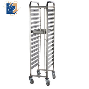 Ristorante cucina stoccaggio carrello di raffreddamento pasta <span class=keywords><strong>Pizza</strong></span> cottura Mobile Bun Pan Rack - Product Image 1