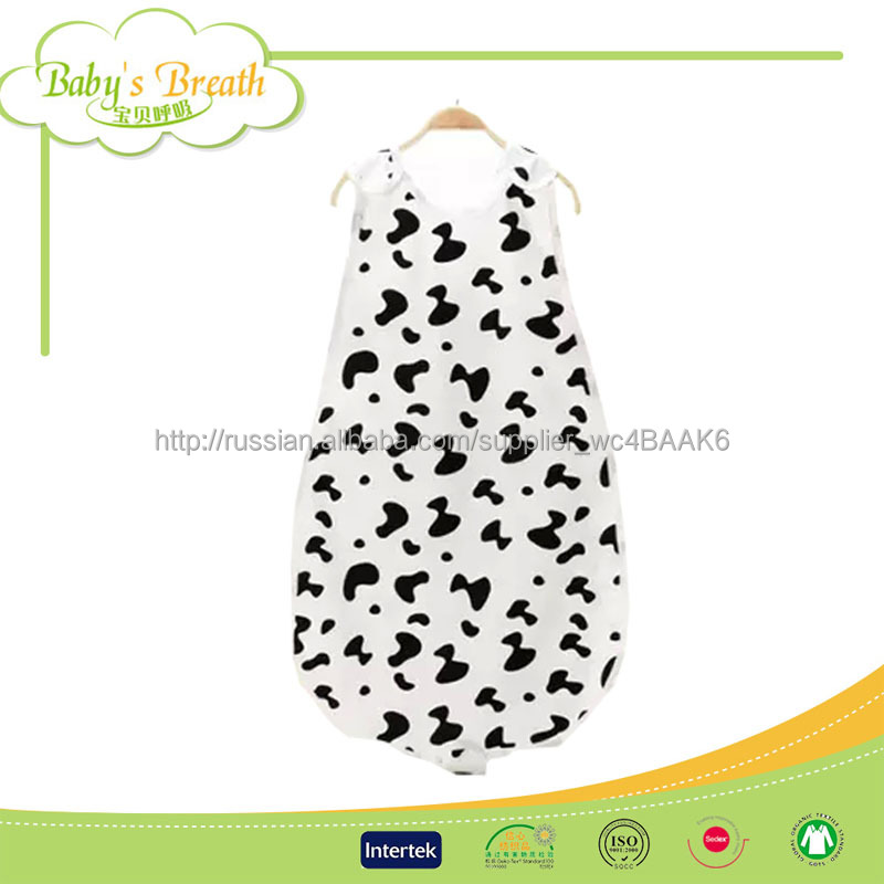 BSB050 эко-хлопок печатных миньон крючком вязаный узор ребенка спальный мешок