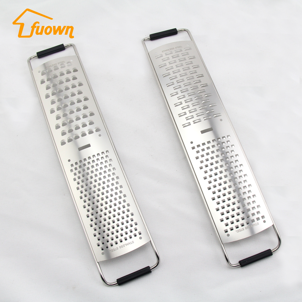 Top Qualité En Acier Inoxydable Gravure Fromage Épices Râpe/Zesteur Citron Râpe