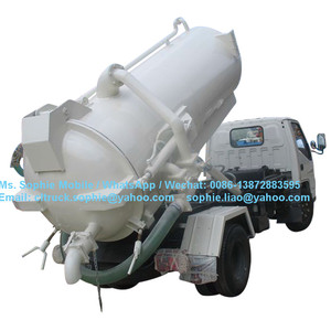 Camion per Acque Reflue Mini JMC 3-5t in Vendita, Autocisterna per Pompe Fognarie, Camion per Aspirazione Fecale - Product Image 4