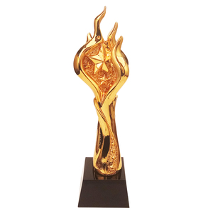 Honneur du cristal, cadeau de mariage d'affaires personnalisé, nouveau produit, prix de Hockey sur glace, <span class=keywords><strong>Bowling</strong></span>, Shake Hands, trophée en résine - Product Image 3
