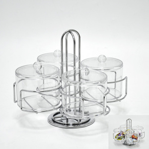 4 Pieces Transparent Acrylic Eco-Friendly Candy <b>Display</b> <b>Rack</b> - Product Image 6