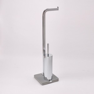 ที่ใส่กระดาษชำระคอนกรีตแบบตั้งพื้นพร้อมท่อโลหะพร้อมอะไหล่ - Product Image 5