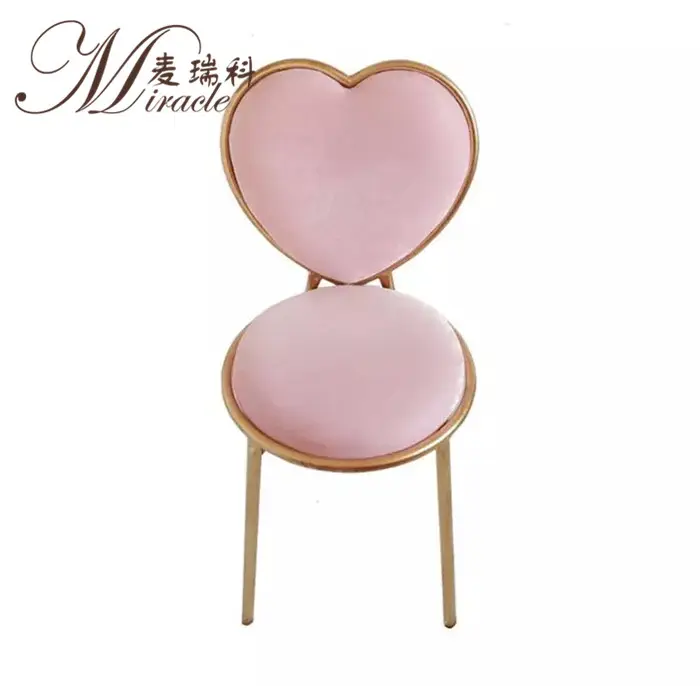 Ins stijl populaire meisjes roze make-up stoel