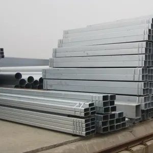 Rhs tubo de móveis quadrado de aço galvanizado, 120x120mm