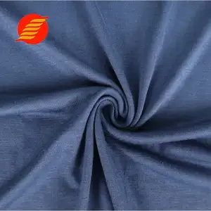 Popular professional high quality wholesale textiles cloth varley fabric model rayon single jersey fabrics for clothing