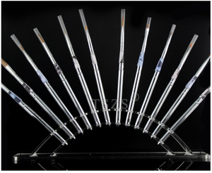 <span class=keywords><strong>Fantacy</strong></span> bonito plástico transparente de doble piso 2015 pluma de acrílico para herramienta del clavo - Product Image 3