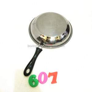 Venta al por mayor baratos <span class=keywords><strong>24</strong></span> ~ 26 <span class=keywords><strong>cm</strong></span> acero inoxidable <span class=keywords><strong>sarten</strong></span> cocinar pan para resturant China - Product Image 4