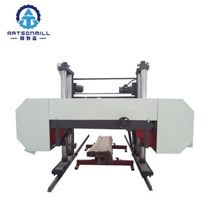 Eléctrica banda de madera vio, sierra de cinta, horizontal aserradero - Product Image 4