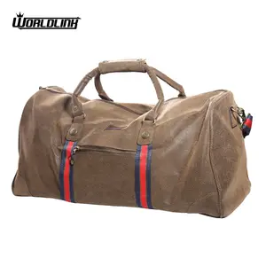 Borsa di Viaggio Dei Bagagli di cuoio Durevole Duffle Bag