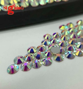 אבני חן מפעל מכירה ss8 קריסטל ab שטוח בחזרה rhinestones cristal ללא חם לתקן ריינסטון לציפורניים - Product Image 2