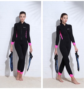 맞춤형 여성 플러스 사이즈 다이빙 슈트 rashguard mma 장비 원피스 전면 지퍼 다이빙 잠수복