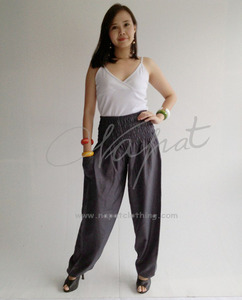 Cotton <b>Balloon</b> Pants Aladdin Boho Harem Thai Rayon Women - Product Image 1