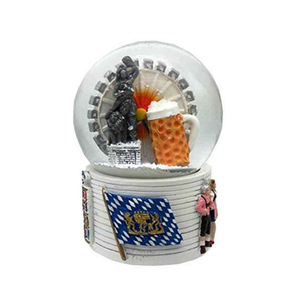 Handmade Độc Quyền Thành Phố-Quà Lưu Niệm Quả Cầu Tuyết, Tùy Chỉnh Nhựa Cổ Điển Thành Phố Nước <span class=keywords><strong>Globe</strong></span> Cho Quà Lưu Niệm Quà Tặng - Product Image 1