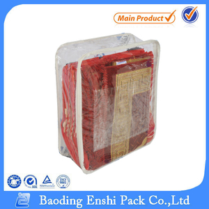 <span class=keywords><strong>Jordan</strong></span> cremallera del pvc <span class=keywords><strong>vinilo</strong></span> transparente bolsas de manta - Product Image 1