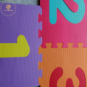 Color de la mezcla educativos ecológicos enclavamiento Eva <span class=keywords><strong>rompecabezas</strong></span> estera del juego del bebé para el arrastre - Product Image 4