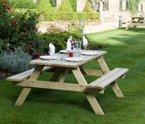 Giardino <span class=keywords><strong>Tavolo</strong></span> Da Pic Nic <span class=keywords><strong>Tavolo</strong></span> e Panca <span class=keywords><strong>In</strong></span> <span class=keywords><strong>Legno</strong></span> per Esterni Da <span class=keywords><strong>Tavolo</strong></span> Moderna Decorazione del Giardino Mobili Portatile di Campeggio di Picnic Set Da Tavola - Product Image 2