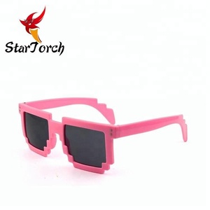 2018 le plus de mode vie de Voyou noir mosaïque carré cadre lunettes pour femmes - Product Image 4