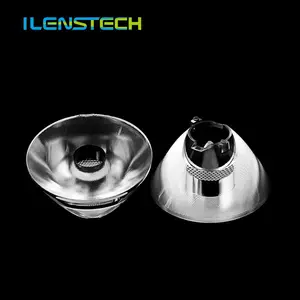 10 degree cob led lens for high power cob led optical lens 45mm pc material