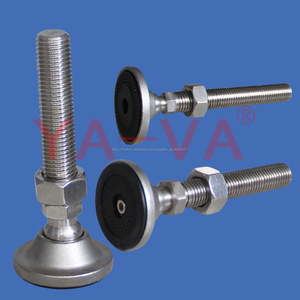 Haute qualité nickel plaqué ossature d'acier de carbone articulé <span class=keywords><strong>pieds</strong></span> réglables / réglable métal mise à niveau jambe - Product Image 1