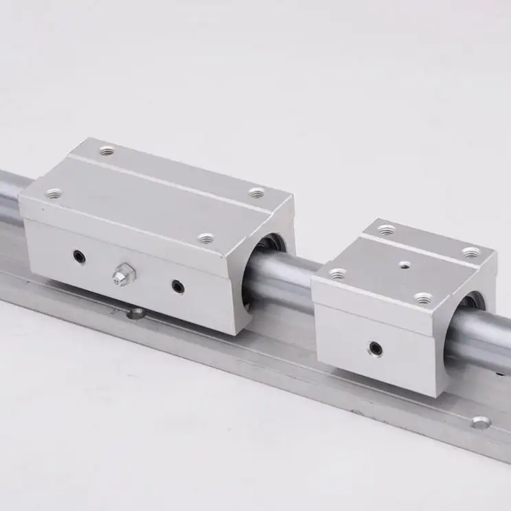 High quality aluminum square roller linear guide circular guide rail for CNC Router