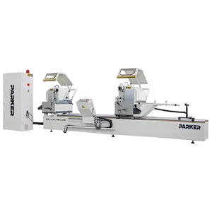 LJZ -CNC-E500-Automatic Double Mitre Saw Cutting Machine/Automatic Aluminum Section Double Head Cutting Machine