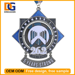 Popular por encargo recuerdo triatlón otorgado Medalla de Honor - Product Image 3